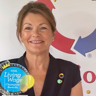 Against all Odds Award from the Living Wage Foundation